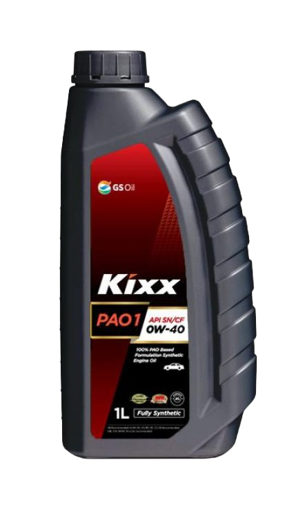 Моторное масло KIXX PAO 1 0W40, 1л